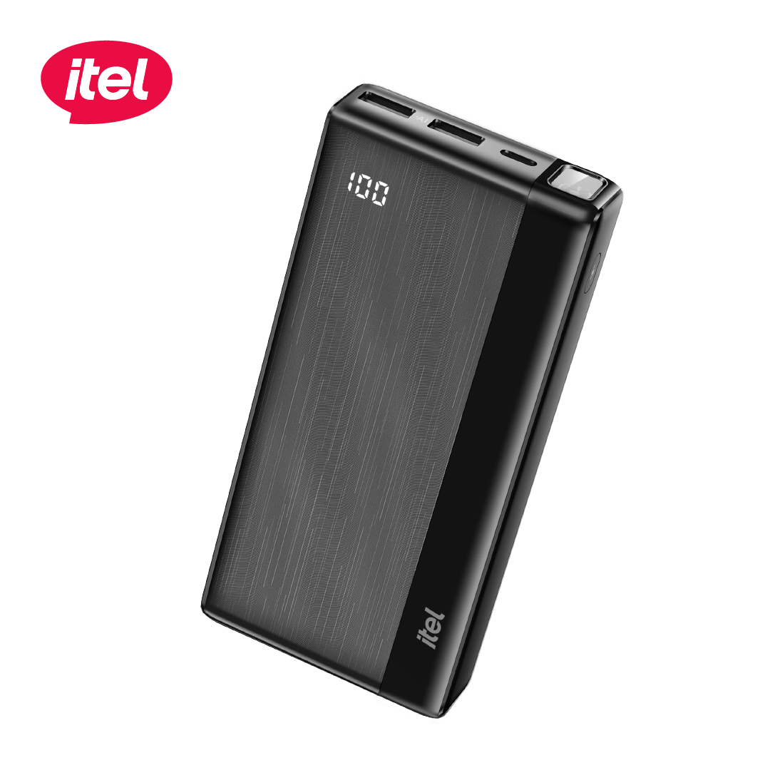 itel PowerPulse A1160 Power-Bank 20000mAh 12W Fast Charging TypeC